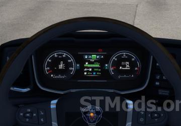 Scania 2016 Improved Dashboard version 4.3 for Euro Truck Simulator 2 (v1.48.x)