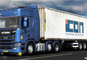 Scania 2016 V8 Stock Sound version 1.1 for Euro Truck Simulator 2 (v1.43.x)