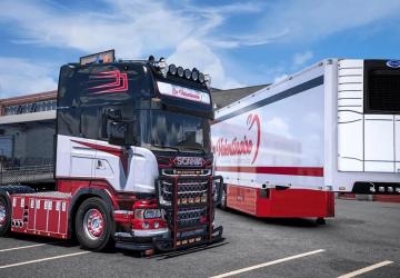 Scania 6 Series R500 V8 version 1.0 for Euro Truck Simulator 2 (v1.54.x)