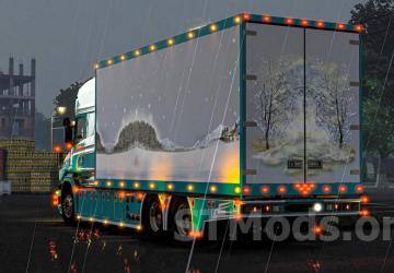 Scania 6 Series T520 V8 version 1.1 for Euro Truck Simulator 2 (v1.54.x)