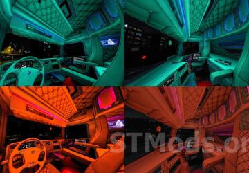 Scania 6 Series T520 V8 version 1.1 for Euro Truck Simulator 2 (v1.54.x)