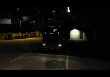 Scania Ampelakias 164L 580 V8 version 1.0 for Euro Truck Simulator 2 (v1.39.x, - 1.41.x)