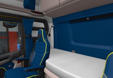 Scania Blue-Yellow Paint Edition version 1.0 for Euro Truck Simulator 2 (v1.35.x, 1.36.x)