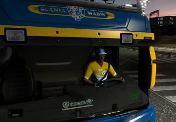 Scania Blue-Yellow Paint Edition version 1.0 for Euro Truck Simulator 2 (v1.35.x, 1.36.x)