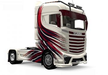 Scania Concept MT Design skin version 1.0 for Euro Truck Simulator 2 (v1.35.x)