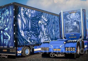 Scania Danger-Land R620 + Jumbo FCP version 1.1 for Euro Truck Simulator 2 (v1.54.x)