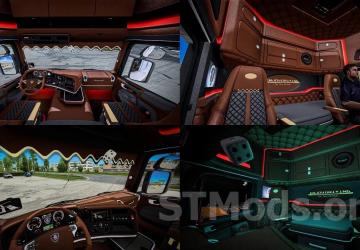 Scania Danger-Land R620 + Jumbo FCP version 1.1 for Euro Truck Simulator 2 (v1.54.x)
