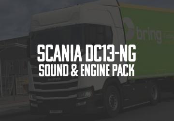 Scania DC13-NG Sound Engine Pack version 1.0 for Euro Truck Simulator 2 (v1.40.x, - 1.43.x)