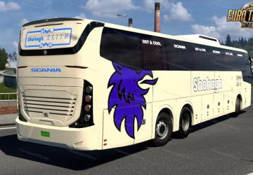 Scania K410ib 6x2 version 1.0 for Euro Truck Simulator 2 (v1.49.x)