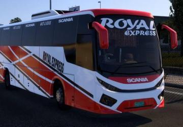 Scania K410ib 6x2 version 1.0 for Euro Truck Simulator 2 (v1.49.x)