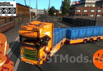 Scania Lupal version 5.0 for Euro Truck Simulator 2 (v1.54.x)