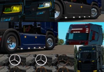Scania Next Gen Accessories Pack version 1.8 for Euro Truck Simulator 2 (v1.42.x, 1.43.x)