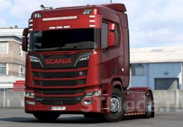 Scania Next Gen Accessories Pack version 1.8.1 for Euro Truck Simulator 2 (v1.48.x)