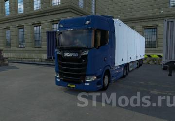 Scania Next Generation V8 Stock sound version 2.5 for Euro Truck Simulator 2