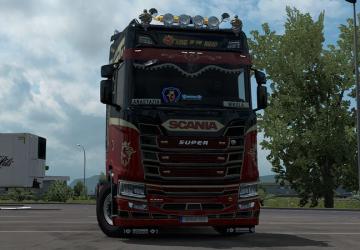 Scania NG Freestyler skin version 1.0 for Euro Truck Simulator 2 (v1.35.x, 1.36.x)