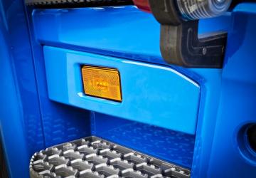 Scania NG SR DoorSteps Side Marker Lamp Orange White v1.0 for Euro Truck Simulator 2 (v1.49.x)