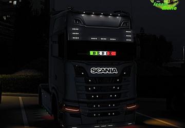 Scania NG Tuning Pack Style Italian by Bebix 1.0 v1.0 for Euro Truck Simulator 2 (v1.54)