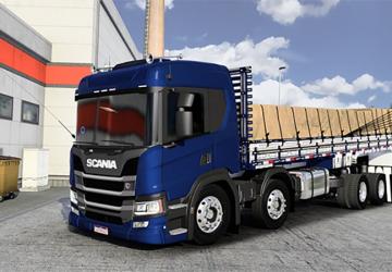 Scania P360 version 1.1 for Euro Truck Simulator 2 (v1.43.x)