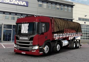 Scania P360 version 1.2 for Euro Truck Simulator 2 (v1.45.x)
