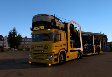 Scania P Cartransporter for Eugene Scania v7.0 for Euro Truck Simulator 2 (v1.40.x)