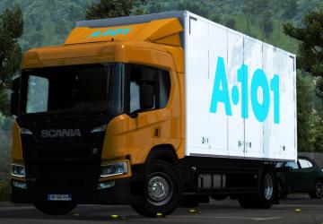 Scania P series Thermo version 1.0 for Euro Truck Simulator 2 (v1.37.x, 1.38.x)