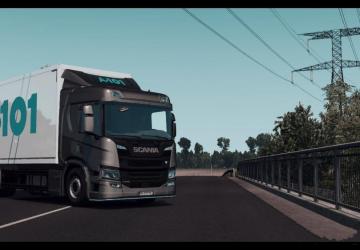 Scania P series Thermo version 1.0 for Euro Truck Simulator 2 (v1.37.x, 1.38.x)