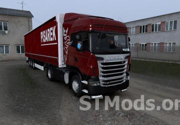 Scania Pack version 1.1 for Euro Truck Simulator 2 (v1.47)