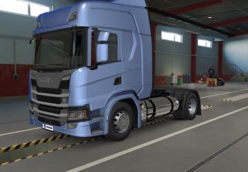SCANIA PGRS LNG Chassis addon version 1.0 for Euro Truck Simulator 2 (v1.39.x)