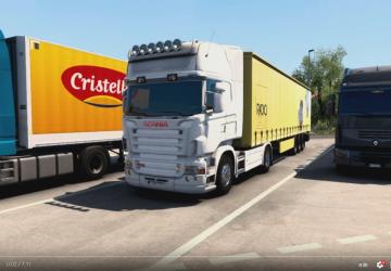 Scania R & Streamline V8 stock sound version 8.0 for Euro Truck Simulator 2 (v1.43.x)