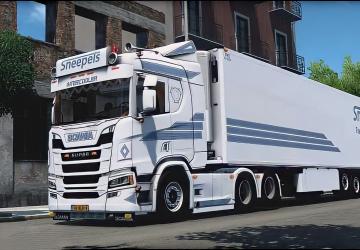 Scania R500 Sneepels version 1.0 for Euro Truck Simulator 2 (v1.40.x, - 1.43.x)