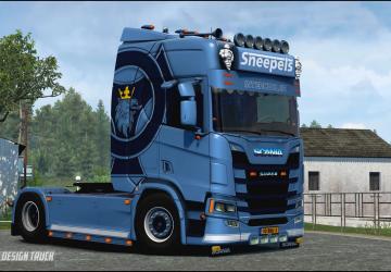 Scania R500 Sneeples version 1.0 for Euro Truck Simulator 2 (v1.41.x, 1.42.x)