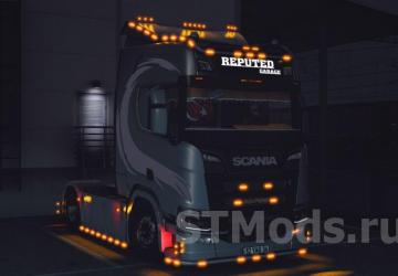 Scania R500 Custom version 1.0 for Euro Truck Simulator 2 (v1.43.x)