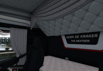 Scania R520 Gebr De Kraker Transport version 1.1 for Euro Truck Simulator 2 (v1.39.x)