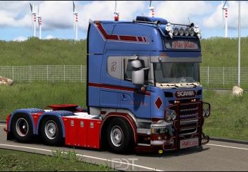 Scania R520 Peter Wouters version 5.0 for Euro Truck Simulator 2 (v1.54.x)