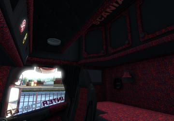 Scania R580 J.Vrolijk + Trailer version 7.0 for Euro Truck Simulator 2 (v1.38.x)