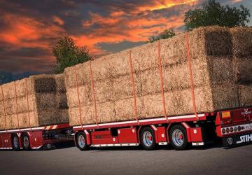 Scania R580 Pierrard V8 Tandem + Royen Trailer v1.0 for Euro Truck Simulator 2 (v1.54.x)
