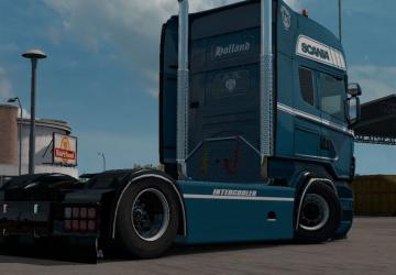 Scania R580 Skin for Scania RJL version 1.0 for Euro Truck Simulator 2 (v1.36.x)