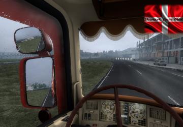 Scania R620 Fleurs version 1.4 for Euro Truck Simulator 2 (v1.45.x, 1.46.x)