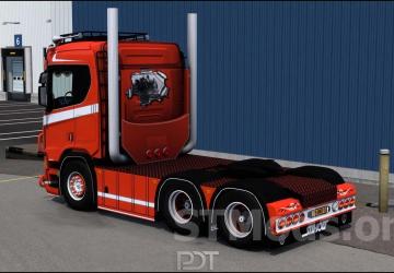 Scania R650 Kleinjan Transport B.V version 16.0 for Euro Truck Simulator 2 (v1.54.x)