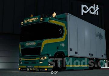 Scania R650 Leo Robertz KG version 3.0 for Euro Truck Simulator 2 (v1.54.x)