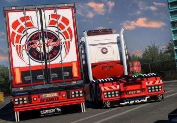 Scania R660 Danmark version 1.0 for Euro Truck Simulator 2 (v1.54.x)
