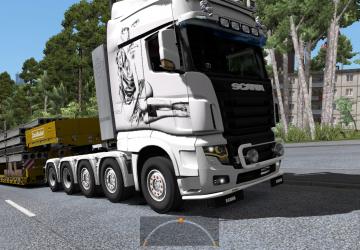 Scania R700 AU44 version 3.0 for Euro Truck Simulator 2 (v1.36.x)