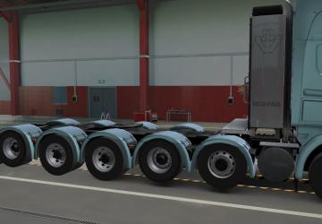 Scania R 12X4 version 1.0 for Euro Truck Simulator 2 (v1.40.x)