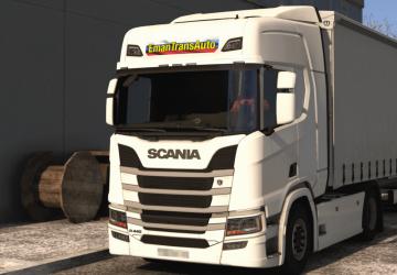 Scania R 2016 EmanTransAuto version 1.0 for Euro Truck Simulator 2 (v1.39.x, 1.40.x)