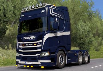 Scania R 2016 Holland Style Colored Skin version 1.0 for Euro Truck Simulator 2 (v1.32.x, - 1.36.x)