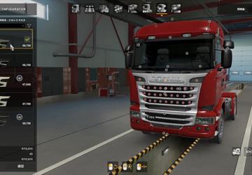Scania R Addons Pack version 1.2.1 for Euro Truck Simulator 2 (v1.42.x, 1.43.x)