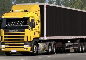 Scania R & R4 Brasil Edition version 1.4.2 for Euro Truck Simulator 2 (v1.41.x, 1.42.x)