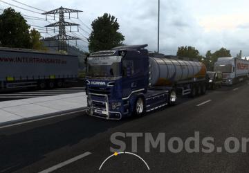 Scania Illegal version 10.5 for Euro Truck Simulator 2 (v1.54.x)