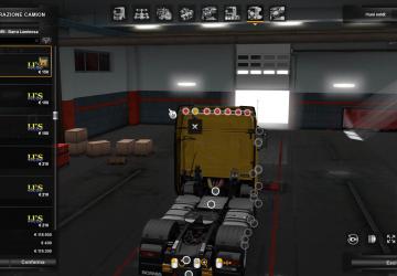 Scania R/S NG Airco Air conditioner version 1.0 for Euro Truck Simulator 2 (v1.36.x)