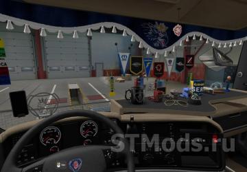 Scania R & Streamline Brazilian Style version 1.8 for Euro Truck Simulator 2 (v1.43.x)